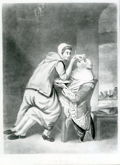 The Female Barber, 1770 by John Dixon